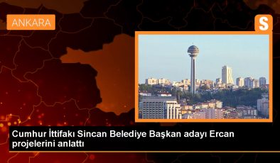 AK Parti Sincan Belediye Başkan Adayı Murat Ercan, Hizmet ve Projelerini Anlattı