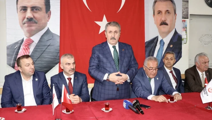 BBP Genel Başkanı Mustafa Destici: Cumhur İttifakı’nın bir parçasıyız