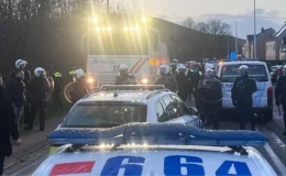 Belçika’da Türkler ve terör örgütü PKK destekçileri arasında arbede