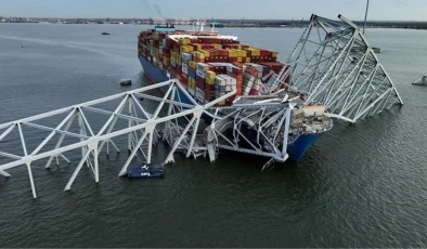 Francis Scott Key Köprüsü’nün yıkılması ABD’de 81 milyar dolarlık ticari kayba mal olacak