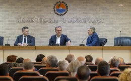 Mersin Büyükşehir Belediye Başkanı Vahap Seçer, İş Dünyası-Büyükşehir Belediye Başkan Adayları Buluşması’na katıldı