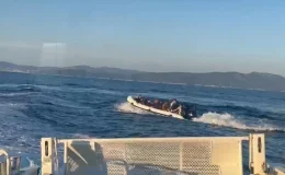 Muğla’nın Bodrum ilçesi açıklarında 20 düzensiz göçmen yakalandı