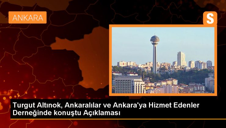 Turgut Altınok: Ankara Tarım Şehri Olabilir