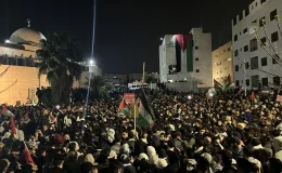 Ürdün’de İsrail Büyükelçiliği kapanması talebiyle gösteri düzenlendi