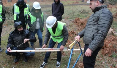 Vezirköprü Ormanlarında Silvikültürel Müdahale Esasları Eğitimi Verildi