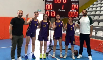 Basketbol Okul Sporlarında Erzincan’ın kızları Rize’de şampiyon oldu