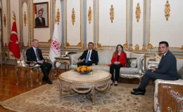 CHP İstanbul İl Başkanı Özgür Çelik, Vali Davut Gül’ü ziyaret etti