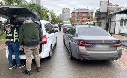 D100 Karayolunda makas atan şahıslar yakalandı