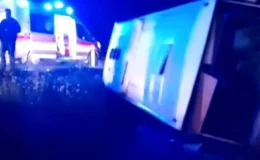 Kahramanmaraş’ta Servis Minibüsü Kaza Yaptı: 9 Yaralı