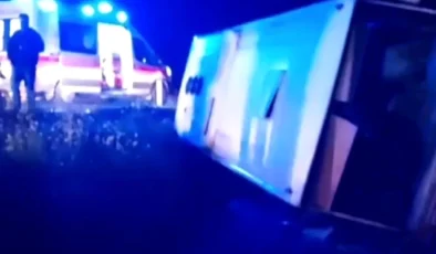Kahramanmaraş’ta Servis Minibüsü Kaza Yaptı: 9 Yaralı