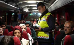 Kırıkkale’de Ramazan Bayramı tatili nedeniyle trafik yoğunluğu