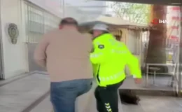 Pendik’te çekiciyle tehlikeli yolculuğa para cezası