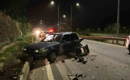 Rize’de zincirleme kaza: 1’i ağır 2 kişi yaralandı