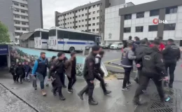 1 Mayıs’ta polise mukavemet gösteren 38 şüpheli tutuklandı