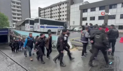1 Mayıs’ta polise mukavemet gösteren 38 şüpheli tutuklandı