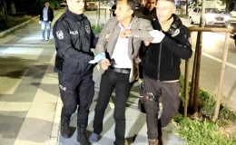 Aksaray’da alkollü sürücü polis uygulamasından kaçmaya çalışırken yakalandı