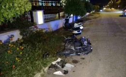 Antalya’da Alman turistler motosiklet kazasında yaralandı