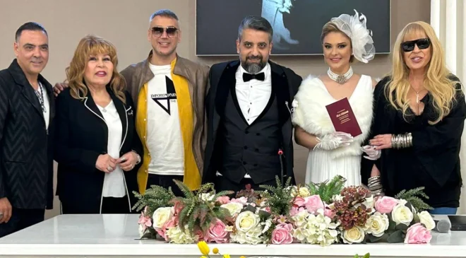 Beşiktaş Evlendirme Dairesi’nde ünlü şahitlerle nikah