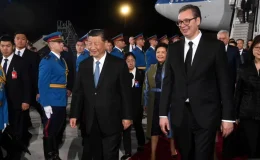 Çin Devlet Başkanı Şi Cinping, Sırbistan’a geldi