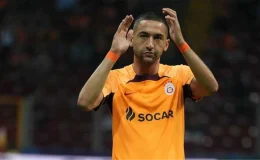 Galatasaraylı Hakim Ziyech, şampiyonluk kutlamalarında Filistin’i unutmadı