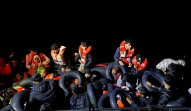 İzmir’de 18’i çocuk 45 düzensiz göçmen yakalandı