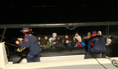 İzmir’de 22 düzensiz göçmen yakalandı