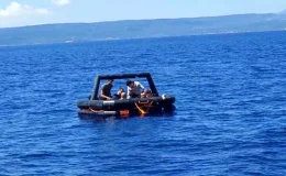 Yunanistan unsurları tarafından geri itilen 21 düzensiz göçmen Ayvalık’ta kurtarıldı