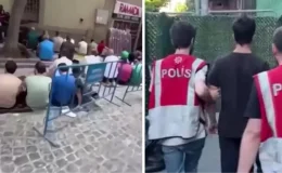 Cuma namazı kılanlara küfürler yağdırıp video çekti! Ekipler hemen alarma geçti