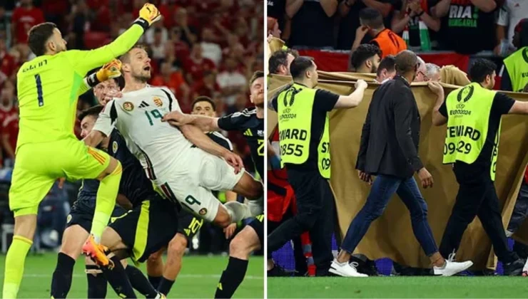 EURO 2024’te korkutan anlar! Macar futbolcu baygınlık geçirdi
