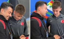 Spikerle arasındaki diyalogları görmeniz lazım! Arda Güler, kendi golünü izledi