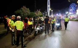 Adana’da Kurallara Uymayan 347 Motosikletliye Cezai İşlem Uygulandı