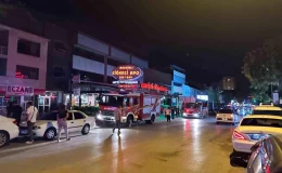 Ankara’da bir işletmenin bacasında çıkan yangın paniğe neden oldu