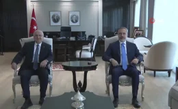 Bakan Fidan, Bakan Güler’i makamında ağırladı