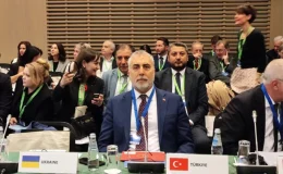 Çalışma ve Sosyal Güvenlik Bakanı Vedat Işıkhan, Avrupa Sosyal Şartı’nın Üst Düzey Konferansı’na katılmak üzere Litvanya’ya gitti