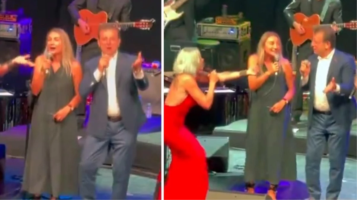 Ekrem İmamoğlu ve Dilek İmamoğlu, Pink Martini Konserinde Şarkı Söyledi