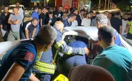 Elazığ’da kafa kafaya çarpışan otomobillerde 2 kişi yaralandı