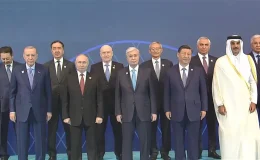 Erdoğan, Şanghay İşbirliği Örgütü Zirvesi’nde aile fotoğrafında yer aldı