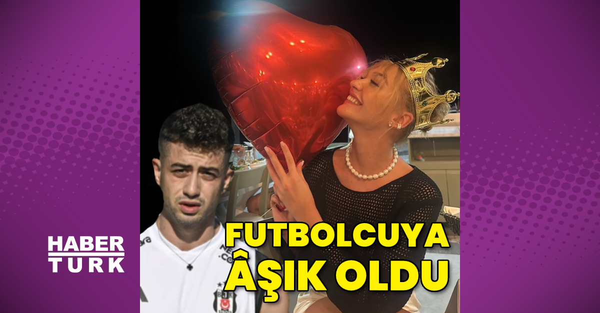 Melisa Döngel, futbolcuya âşık oldu